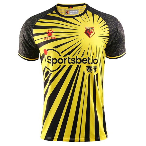 Tailandia Camiseta Watford Primera Equipación 2020-2021 Amarillo